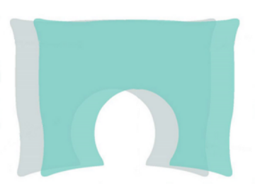 Designed to Contour for the Ultimate Side or Back Sleeping Support